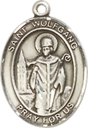 [9323SS] Sterling Silver Saint Wolfgang Medal