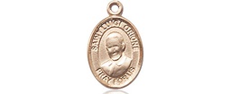[9326GF] 14kt Gold Filled Saint Luigi Orione Medal