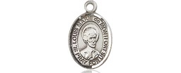 [9330SS] Sterling Silver Saint Louis Marie de Montfort Medal