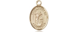 [9332GF] 14kt Gold Filled Saint Kenneth Medal