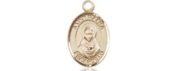 [9338GF] 14kt Gold Filled Saint Rafka Medal