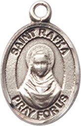 [9338SS] Sterling Silver Saint Rafka Medal