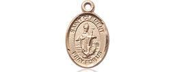 [9340GF] 14kt Gold Filled Saint Clement Medal