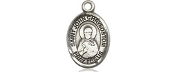 [9357SS] Sterling Silver Saint John Chrysostom Medal
