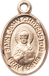 [9358GF] 14kt Gold Filled Saint John Licci Medal