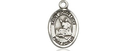 [9358SS] Sterling Silver Saint John Licci Medal