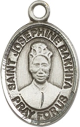 [9360SS] Sterling Silver Saint Josephine Bakhita Medal