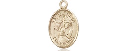 [9361GF] 14kt Gold Filled Saint Edwin Medal
