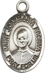 [9362SS] Sterling Silver Saint Josemaria Escriva Medal