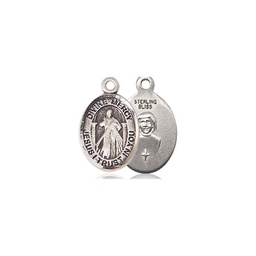 [9366SS] Sterling Silver Divine Mercy Medal