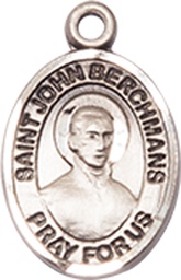 [9370SS] Sterling Silver Saint John Berchmans Medal