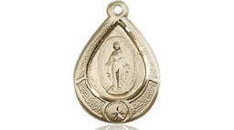 [4144MGF] 14kt Gold Filled Miraculous Medal