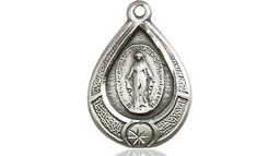 [4144MSS] Sterling Silver Miraculous Medal