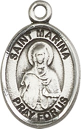 [9379SS] Sterling Silver Saint Marina Medal
