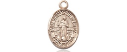 [9387GF] 14kt Gold Filled Saint Bernadine of Sienna Medal