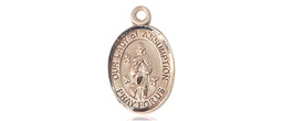 [9388GF] 14kt Gold Filled Our Lady of Assumption Medal
