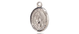 [9388SS] Sterling Silver Our Lady of Assumption Medal