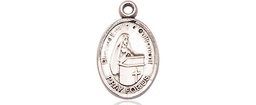 [9390SS] Sterling Silver Blessed Emilee Doultremont Medal