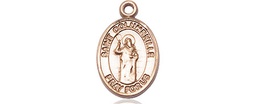 [9399GF] 14kt Gold Filled Saint Columbkille Medal