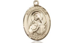 [8023KT] 14kt Gold Saint Dorothy Medal