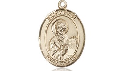 [8086KT] 14kt Gold Saint Paul the Apostle Medal