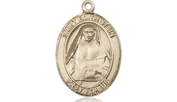 [8103KT] 14kt Gold Saint Edith Stein Medal
