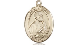 [8107KT] 14kt Gold Saint Thomas the Apostle Medal