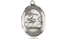 [8059SS] Sterling Silver Saint Joshua Medal