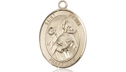 [8062GF] 14kt Gold Filled Saint Kevin Medal