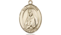 [8075GF] 14kt Gold Filled Saint Martha Medal