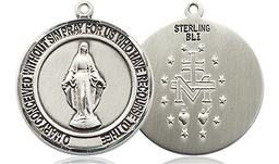 [8078RDSS] Sterling Silver Miraculous Medal