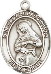 [8087SS] Sterling Silver Our Lady of Providence Medal