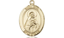 [8094GF] 14kt Gold Filled Saint Rita of Cascia Medal