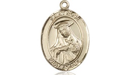 [8095GF] 14kt Gold Filled Saint Rose of Lima Medal