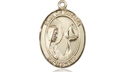 [8101GF] 14kt Gold Filled Our Lady Star of the Sea Medal