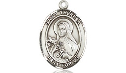 [8106SS] Sterling Silver Saint Theresa Medal