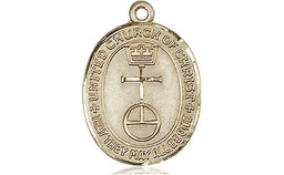 [4236KT] 14kt Gold United Church of Christ Medal