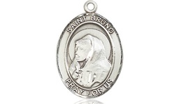 [8270SS] Sterling Silver Saint Bruno Medal