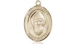 [8271GF] 14kt Gold Filled Saint Sharbel Medal