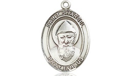 [8271SS] Sterling Silver Saint Sharbel Medal