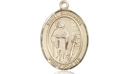 [8280GF] 14kt Gold Filled Saint Susanna Medal