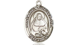 [8294SS] Sterling Silver Marie Magdalen Postel Medal