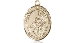 [8304GF] 14kt Gold Filled Saint Thomas of Villanova Medal