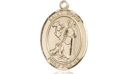 [8310GF] 14kt Gold Filled Saint Roch Medal