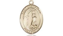 [8314GF] 14kt Gold Filled Saint Zoe of Rome Medal