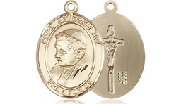 [8235KT] 14kt Gold Pope Benedict XVI Medal