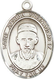[8329SS] Sterling Silver Saint Joseph Freinademetz Medal