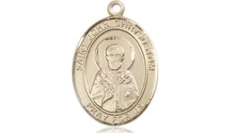 [8357GF] 14kt Gold Filled Saint John Chrysostom Medal