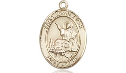 [8358GF] 14kt Gold Filled Saint John Licci Medal