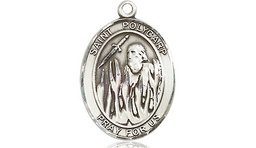 [8363SS] Sterling Silver Saint Polycarp of Smyrna Medal